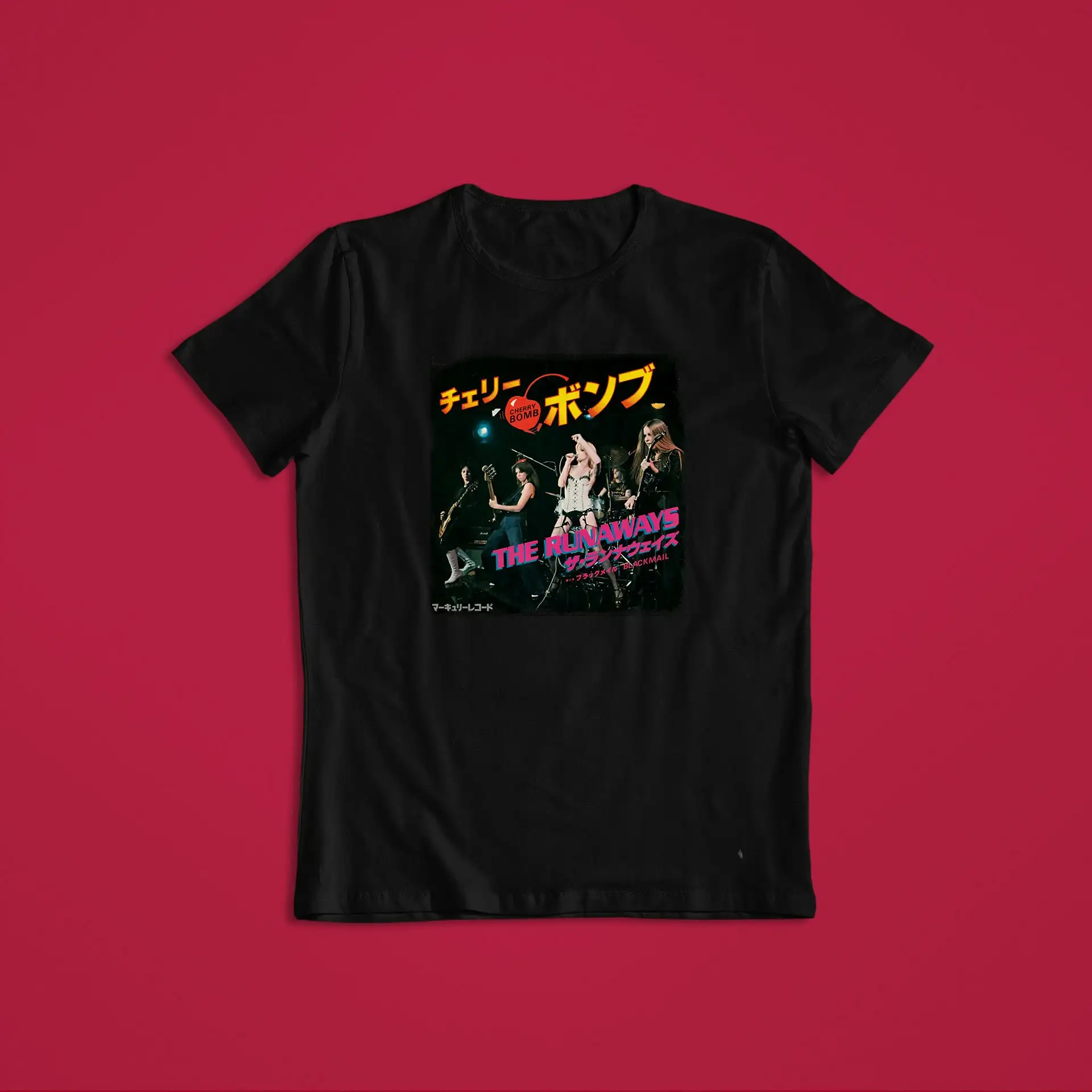 The RUNAWAYS Cherry Bomb T Shirt Vintage Birthday Christmas Summer Longsleeve Holiday Zipper SweaT