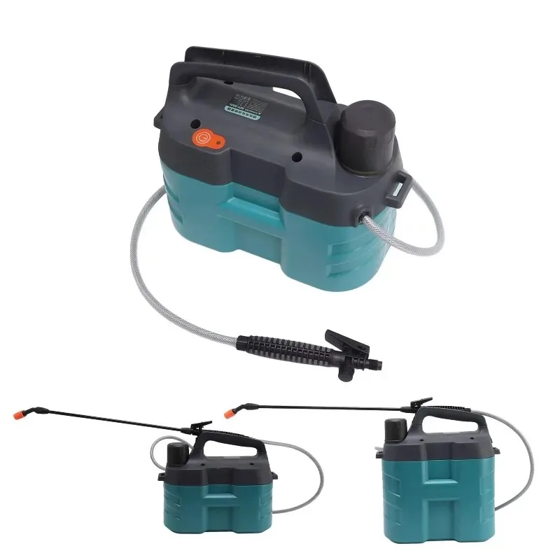 

Электрический опрыскиватель 8л 5л, небольшой герметичный электрический рюкзак высокого давления для газона, сада, портативный опрыскиватель для рюкзака