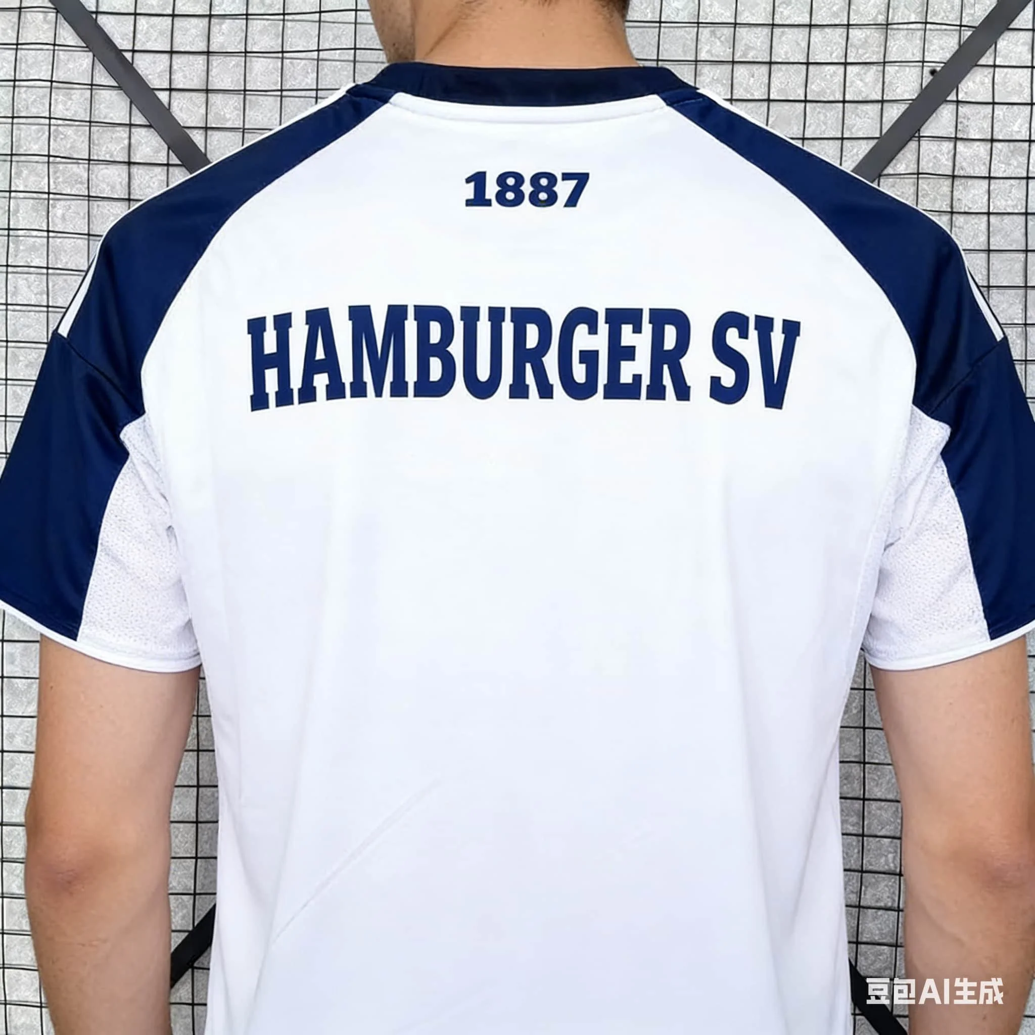 

Hamburg SV 2025-2026 Home/Away Quick-Drying Football Jerseys for Men's Outdoor Leisure Sports German 2nd Division