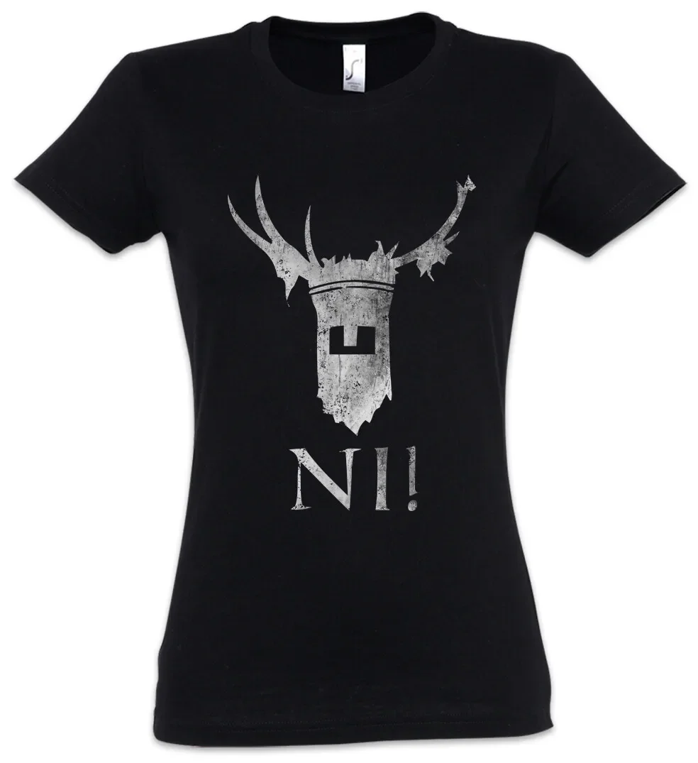 Knights Of Ni Women T-Shirt Monty Fun Python and the who say holy grail Knight