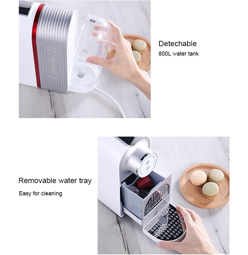 Capsule coffee machine home automatic small espresso machine portable mini coffee capsule machine