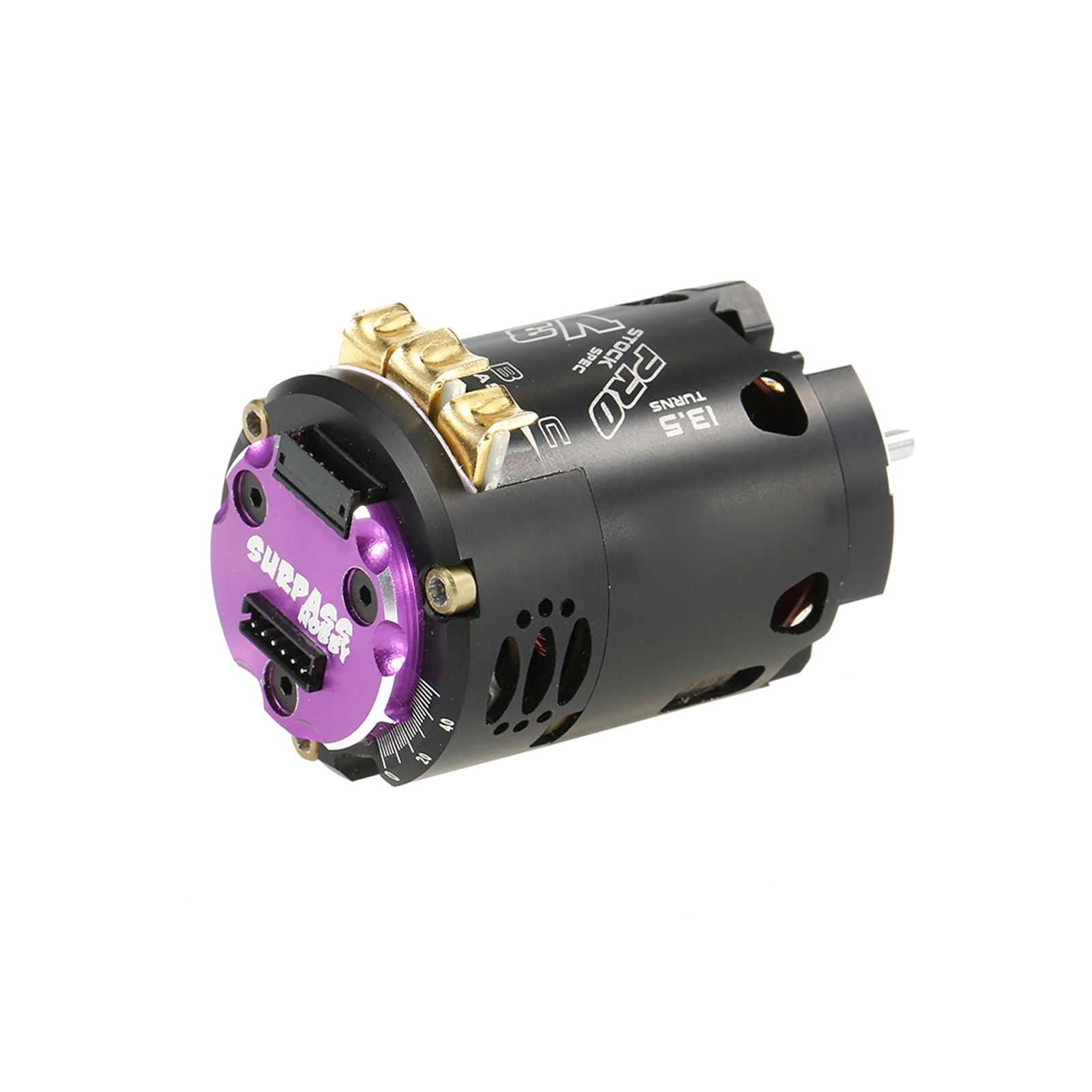 

SURPASS HOBBY Rocket V3 540 13.5T Sensored Brushless SPEC Motor Black for 1/10 RC Racing Car Truck