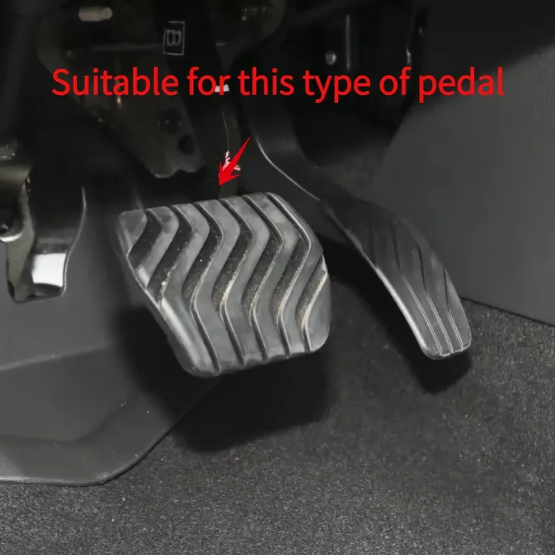 Pedals Cover For Mitsubishi Outlander 4 20212022 2023 2024 2025 Car Fuel Accelerator Brake Pedal Cover Trim Non-Slips Pad 2
