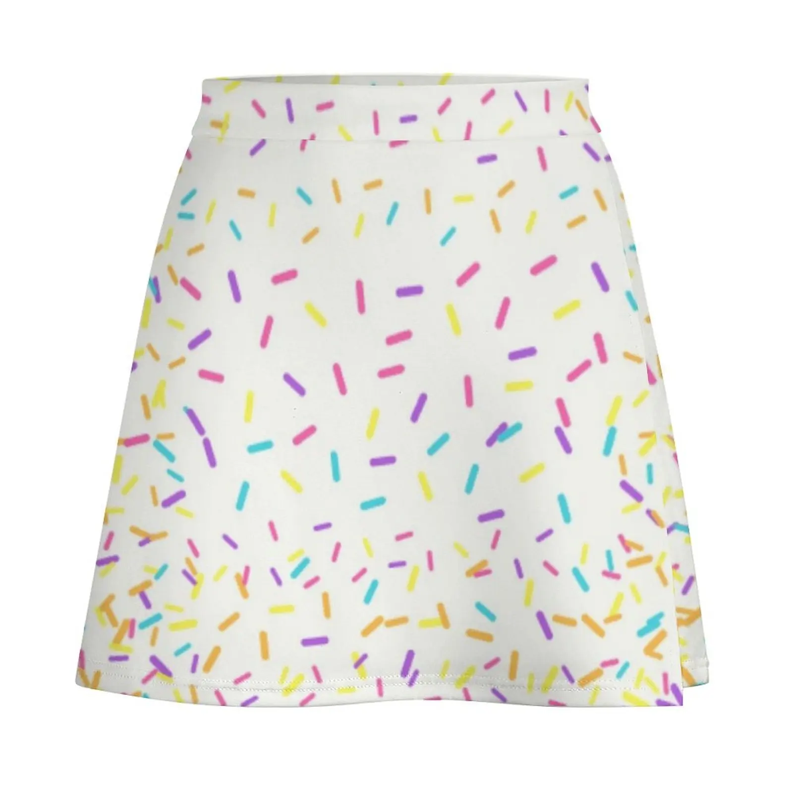 Birthday Cake Sprinkles Pattern Mini Skirt summer outfits for women 2025 Evening dresses Mini Skirt