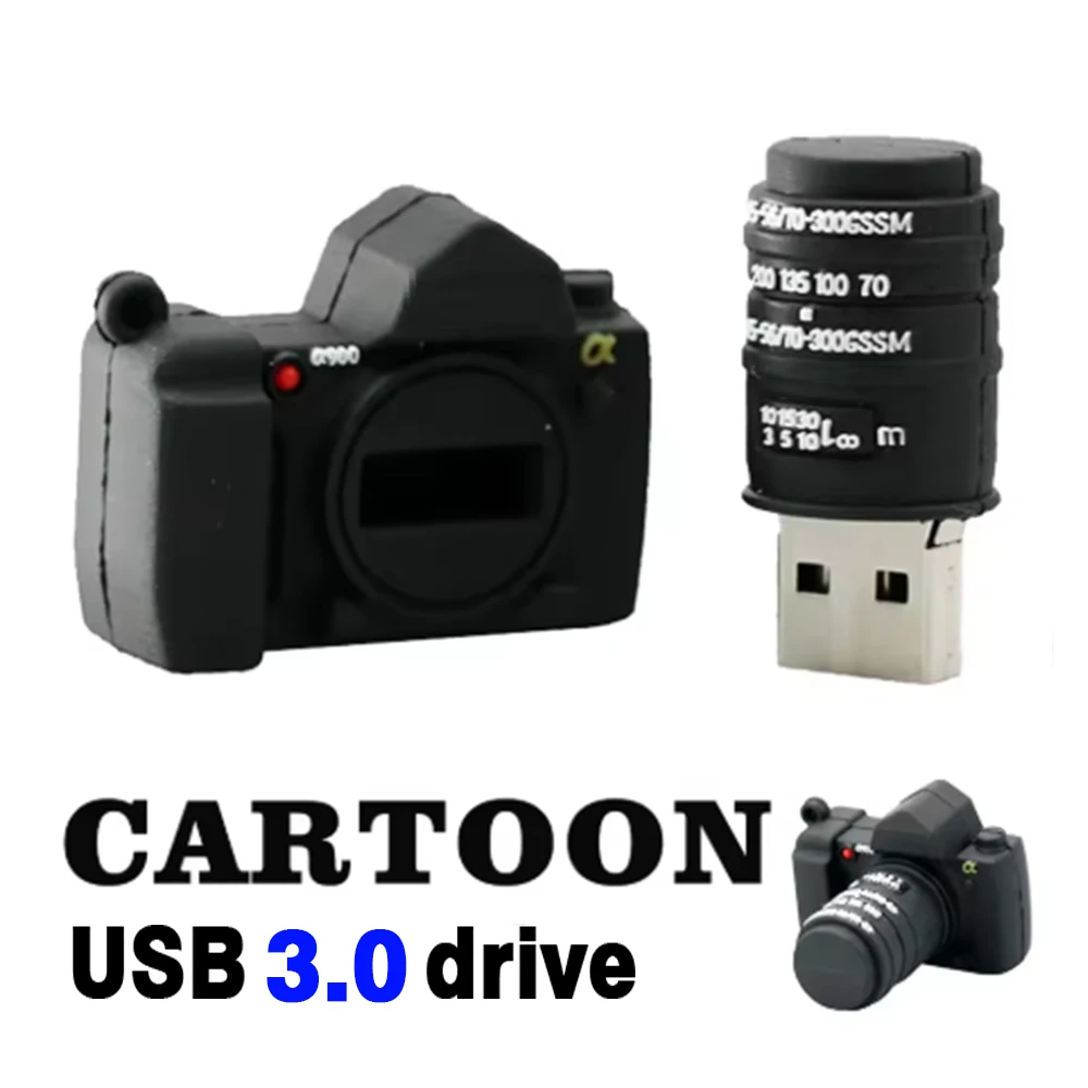 

Высокоскоростной флэш-накопитель USB 3.0, 128 ГБ, форма камеры, флэш-накопитель для большого пальца, подарки для фотосъемки, ручка, 64 ГБ, 32 ГБ, флэш-накопитель для фотографий