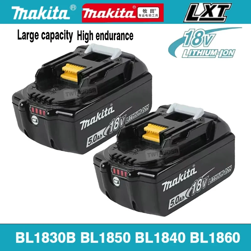 

18 В 6,0 Ач 100% оригинальная аккумуляторная батарея Makita, для Makita BL1830 BL1830B BL1840 BL1840B BL1850 BL1850B аккумулятор для электроинструментов