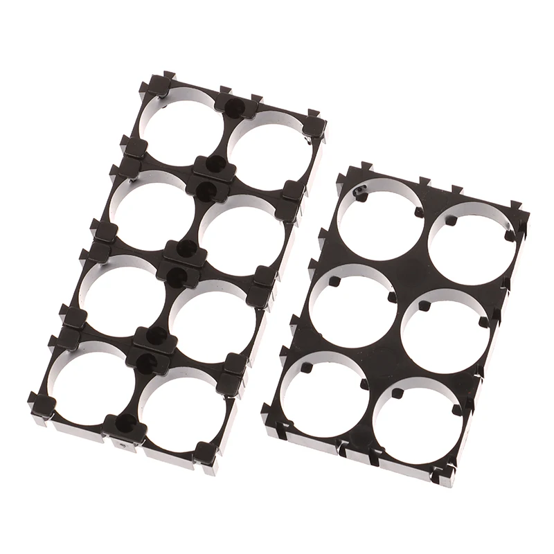 

10Pcs Fire-proof 18650 Battery Holder Anti Vibration Holder Bracket Li-ion Cell Holder Cylindrical Plastic Case Battery Holder