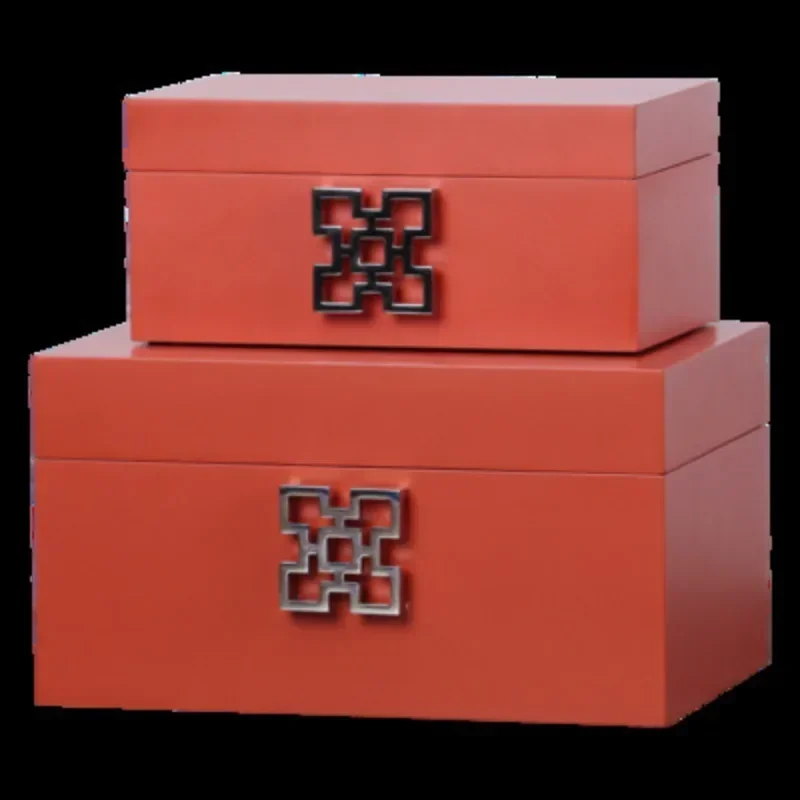 Jewelry box model room coffee table TV cabinet bedside bookcase decorative rack bay window decorative box