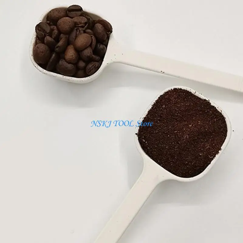 L8RC Multipurpose Kitchen Scoops For Coffee Teas Spices And Baking Essential Easy To Store Press Powder Spoon