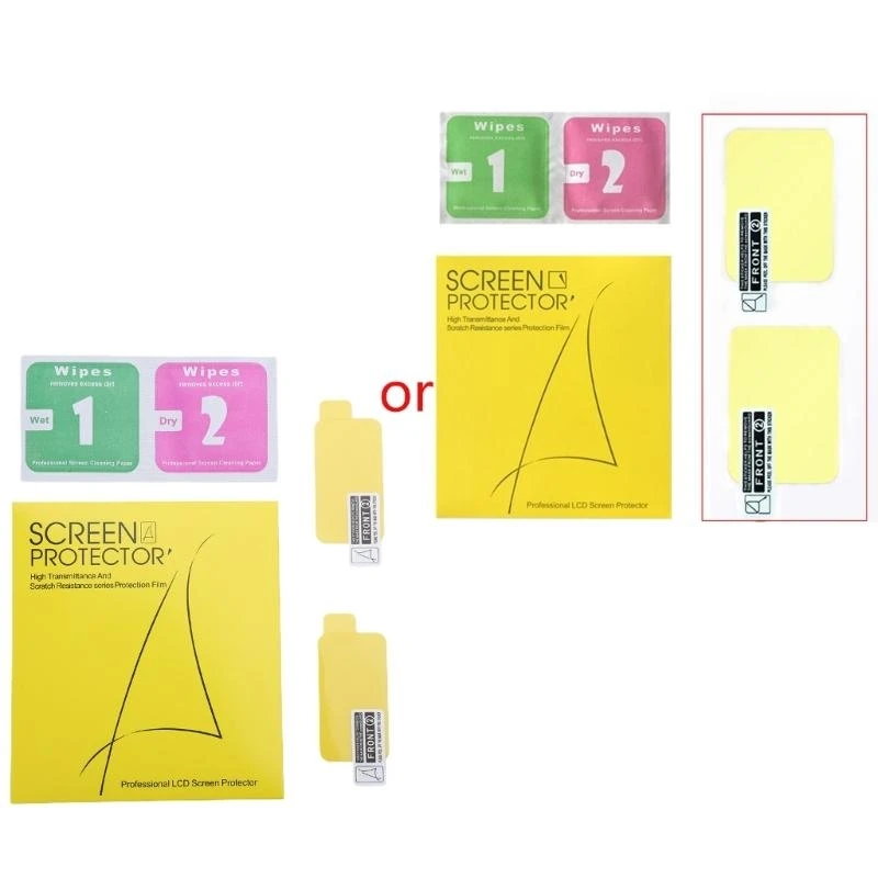 2pcs لـ Band 6 Anti Scratch Smartband Screen Protector Co