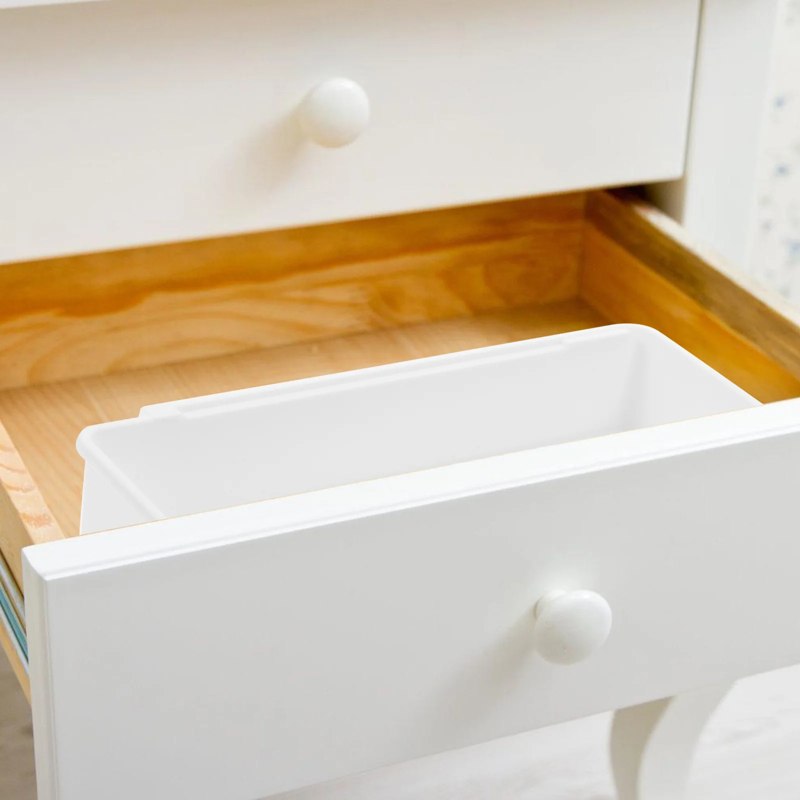 

Drawer Organizer Divider Box Kitchen Cabinet Storage Case PP Material Cutlery Tray Utensil Holder Silverware Storage