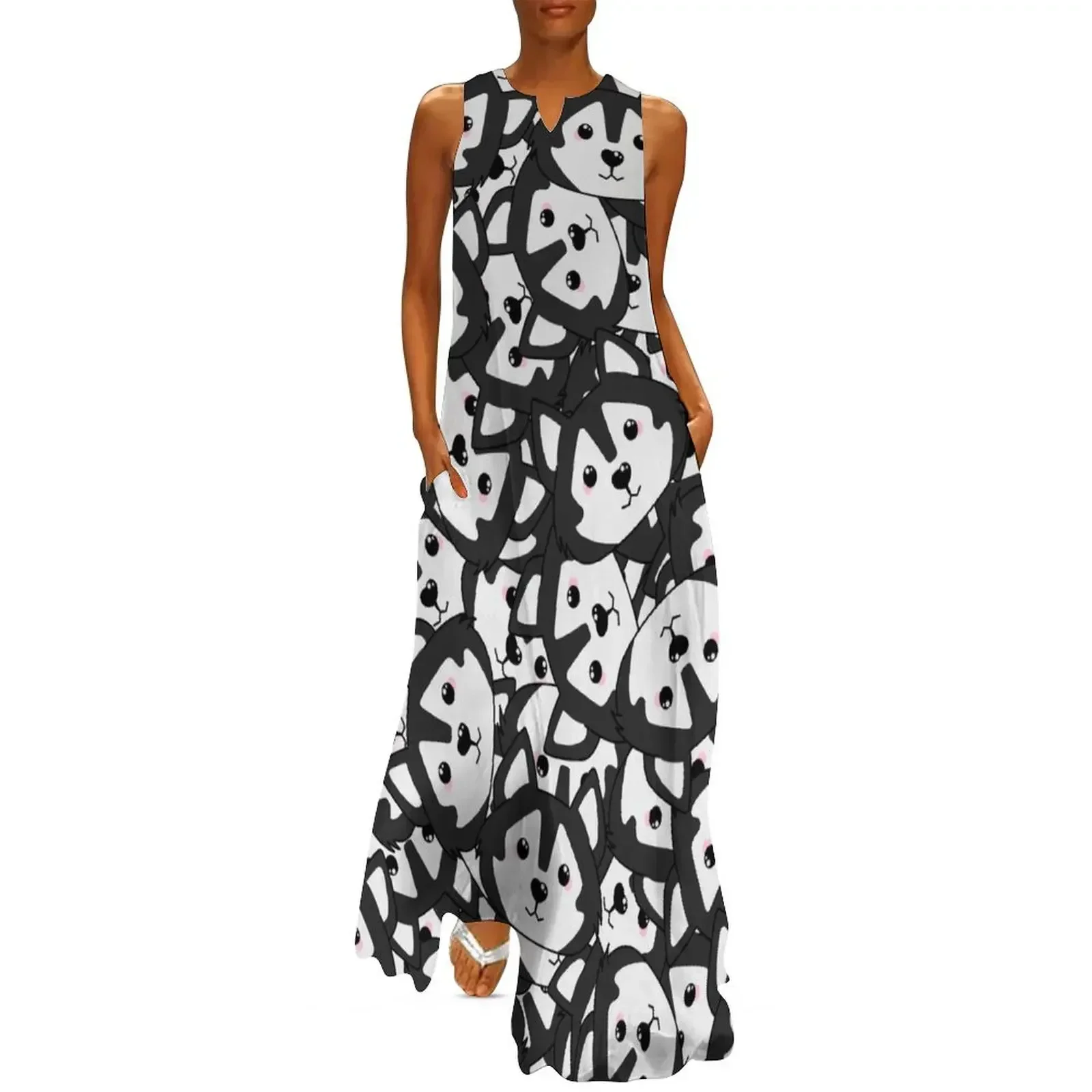 

Mini Husky Long Dress dress for women summer dress summer 2025 women summer outfits for women 2025