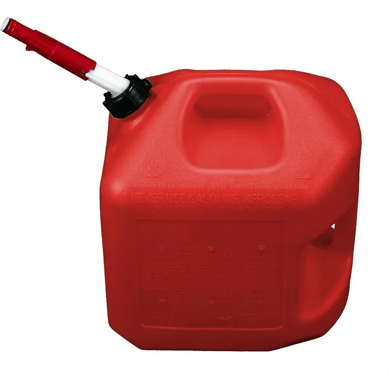 Best seller 5 Gallon Gas Can, 4 Pack, Spill Proof Fuel Container - New! - Clean! - Boxed!