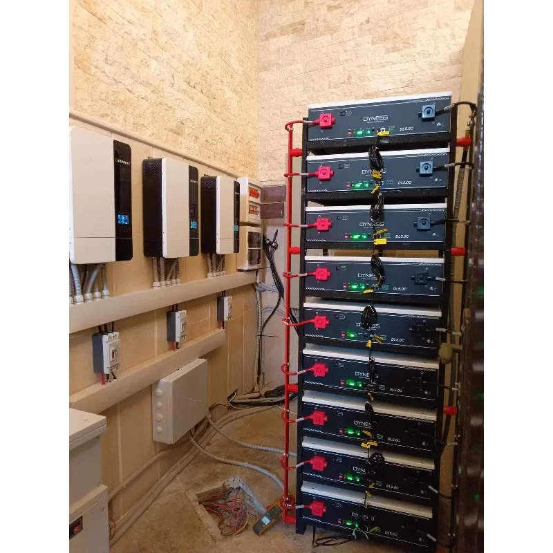 48V 10KWH Lithium Battery Power Wall 51.2v 200ah Lithium Ion Solar Battery 6000 Cycle 10 Years Warranty