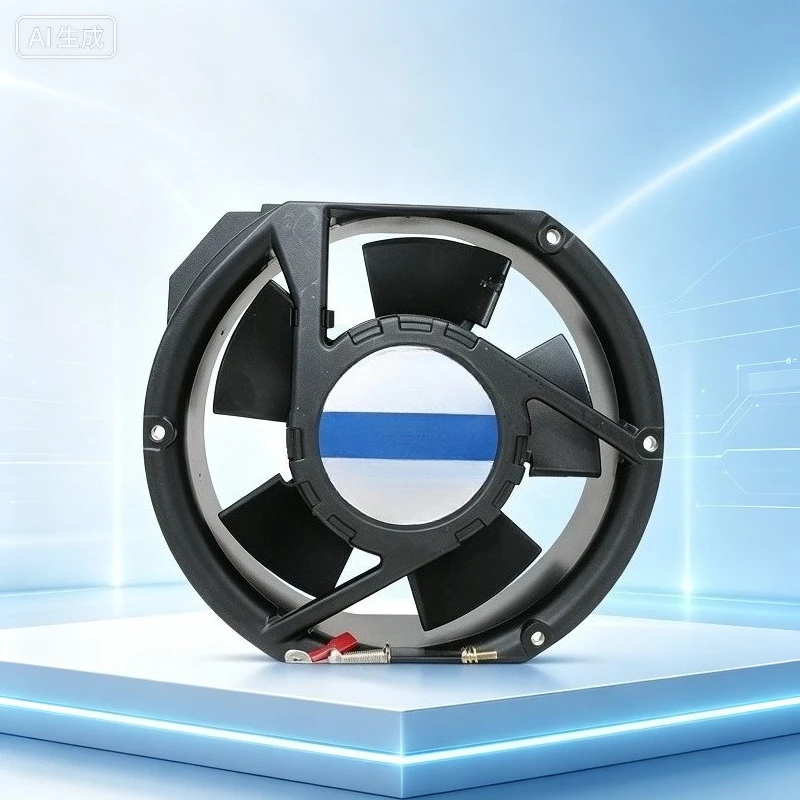 KA1725HA2 New KAKU 17251 Ball Bearing 220V Waterproof High‑Temp Cooling Fan For Industrial Device With Standard Guard & Screws