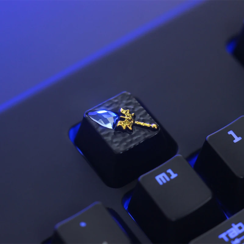 Dota 2 Game Keycap Artisan 3d Key Cap Zinc Aluminum Alloy Metal Keycaps For Cherry MX Mechanical Keyboard R4 Dota game perimeter