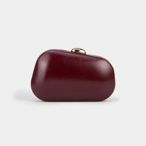Vintage Retro Wine Red Bag Women Luxury Evening Banquet Clutch Bag Purse Party Crossbody Day Handbag