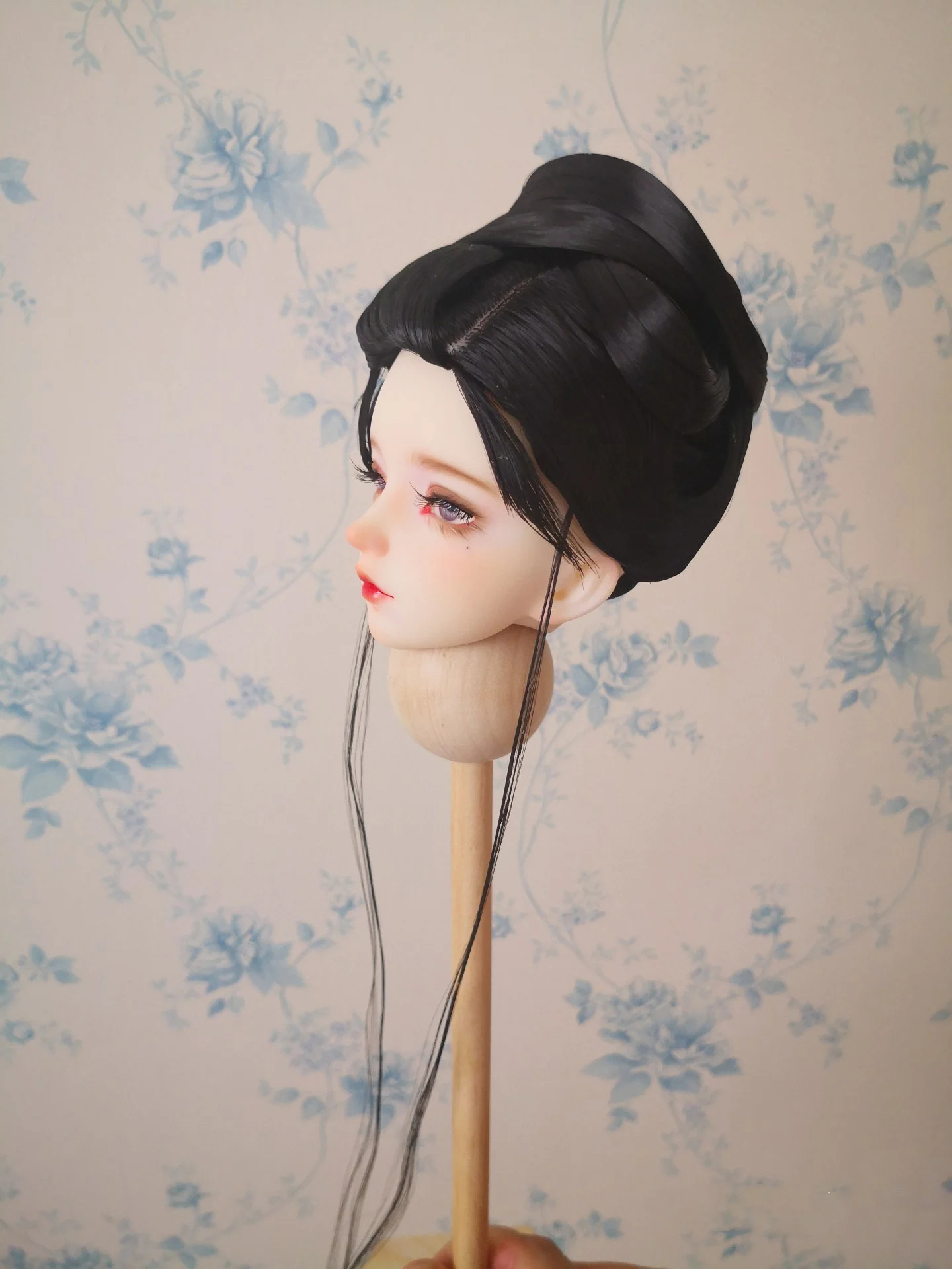 1/4 1/3 Scale BJD Wigs Ancient Costume Chinese Hanfu Vintage Hair Fairy Wig For MSD SD13 Girl SSDF Uncle Doll Accessories A1482