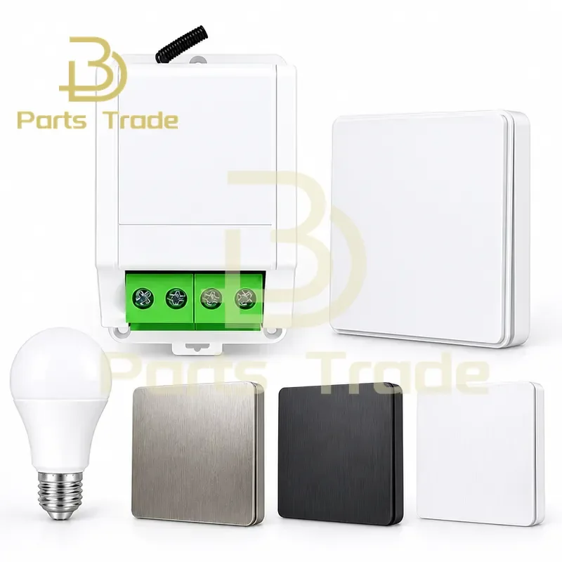 220V High Power Ceiling LED Lamp Wireless Remote Control Switch No Wiring Needed Optional 6000W Water Pump Compatible