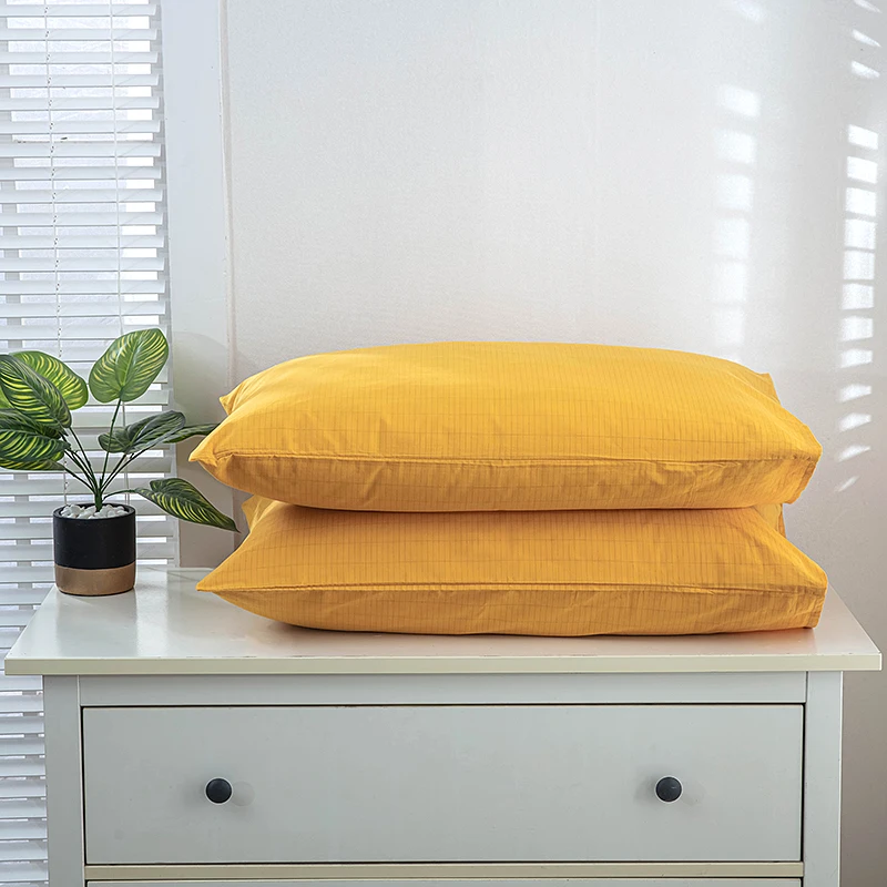 grounding-earthing-pillow-case-51-76cm-20-30inch-color-yellow-2pcs-for-bed-sheet-for-hotel-luxury-with-grounding-tester-and-cord