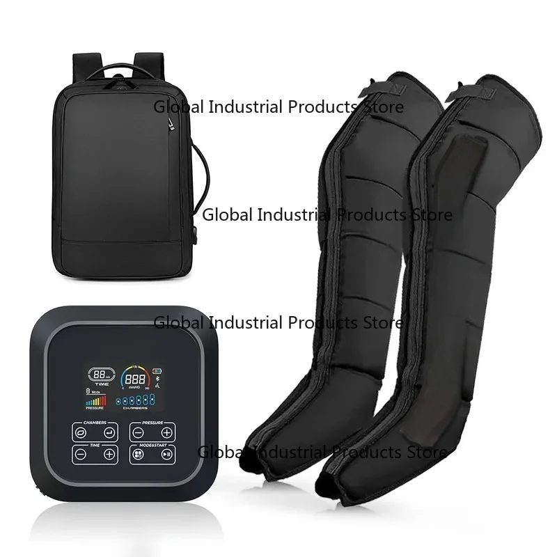 Air Compression Recovery Boots 4/6 Chambers Leg Massager Machine for Lymphedema Sport Relax Custom Logo Professional Use