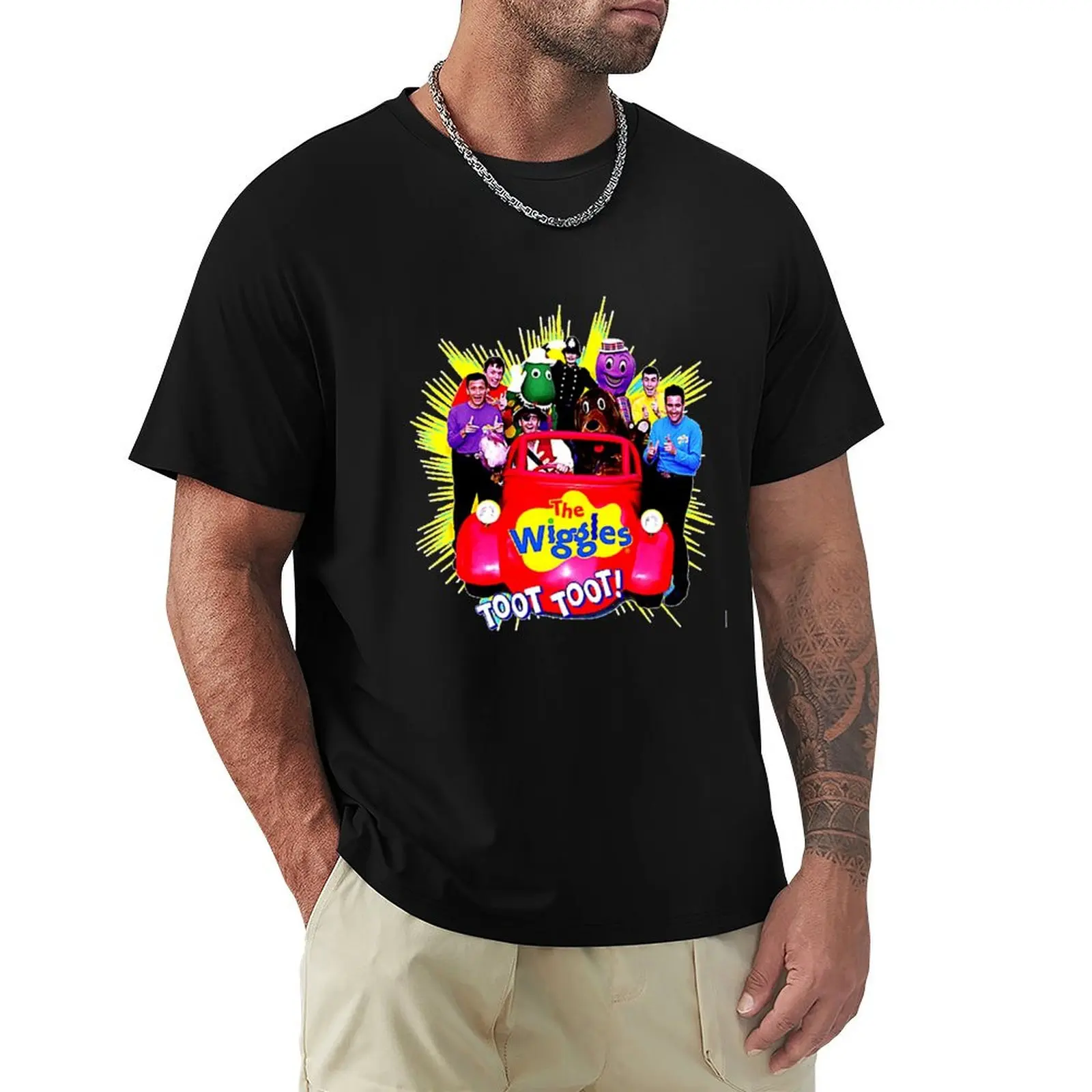 

New-album-art T-Shirt animal prinfor boys Clothing Men's clothing