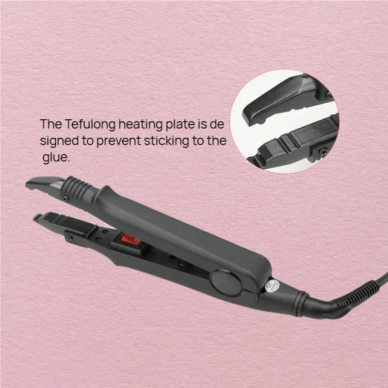 IRUIBEAUTY Hair Extension Iron  Model-Flash Keratin Bonding Tools Constant Temperature Fusion connector Professional Hair Styler