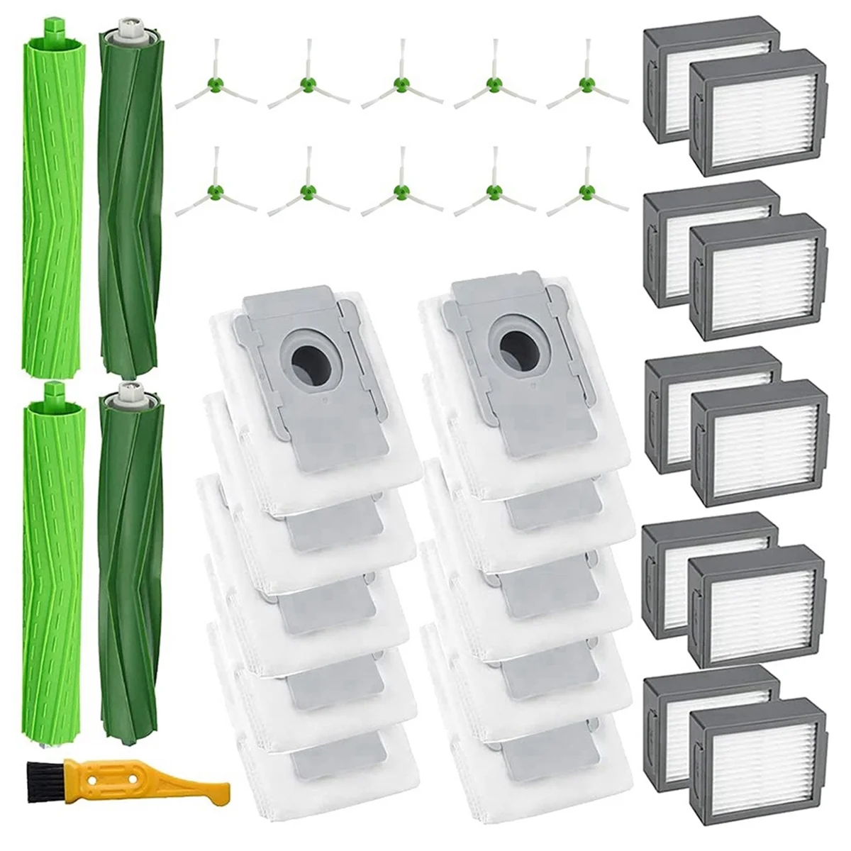 

Replacement Parts Kit for Roomba I7+ I3+ I6+ I8+Plus E5 E6 E7 Vacuum Cleaner