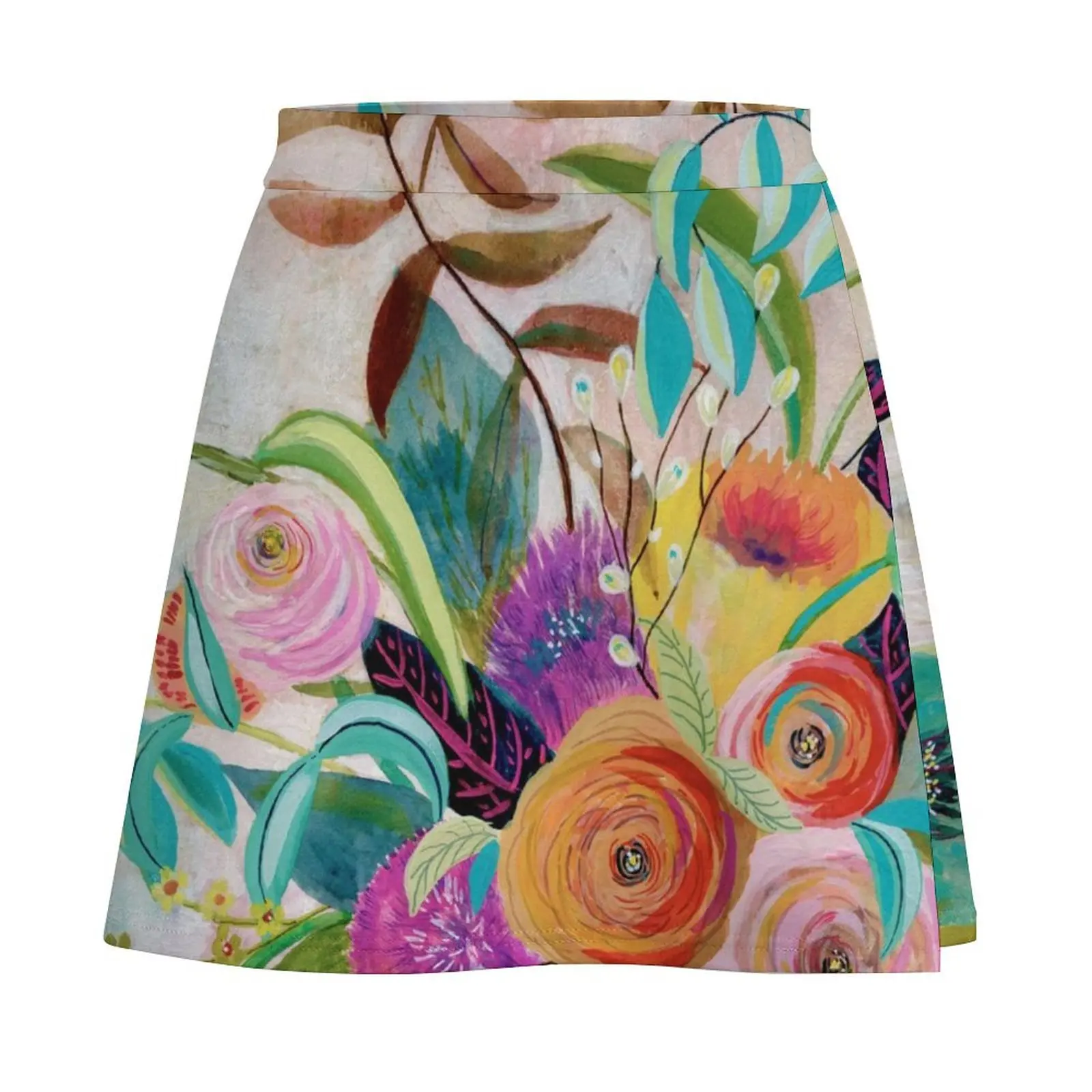 Charleston Glory Mini Skirt women clothing 2025 new arrivals Women's summer skirts Mini Skirt