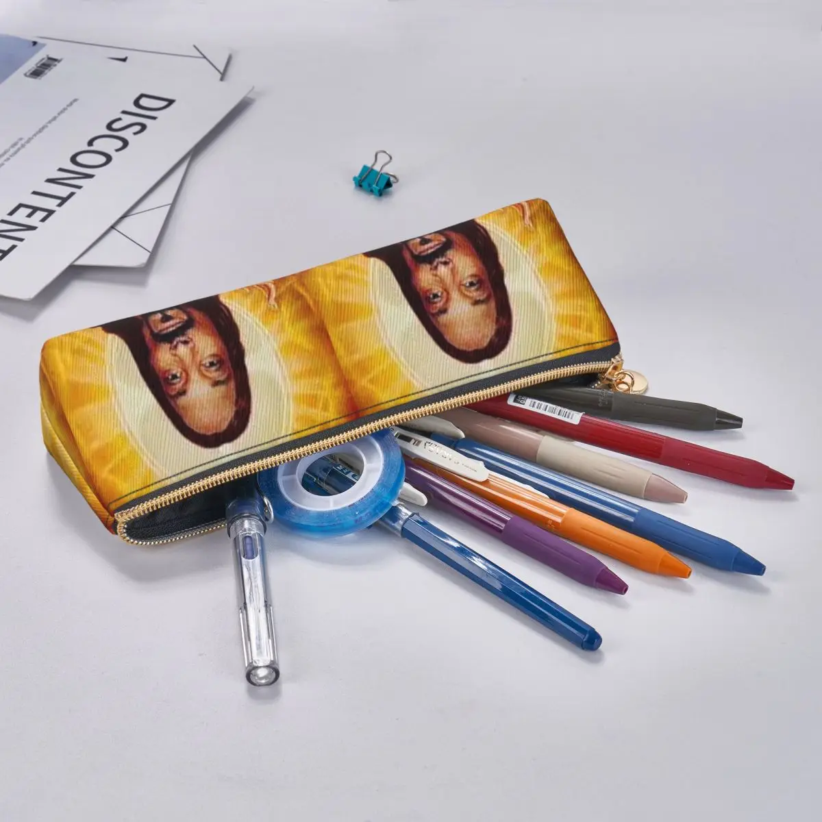 Snoop Dogg Goes Jesus Federmäppchen für Jungen und Mädchen, Geschenke, Stiftbox, Bleistiftbeutel, Schreibwarenbedarf, Stifthalter-Tasche