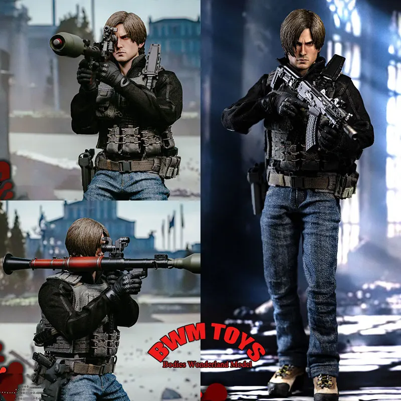 

EKUAZ STUDIO EKS09 1/6 Scale Male Soldier American Agent Classic Adventure Game Leon 12inch Action Figure Doll Collection