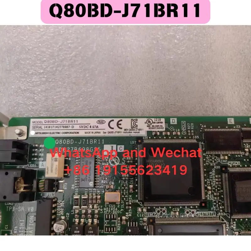 

Карта связи Q80BD-J71BR11, проверена, исправна, быстрая доставка