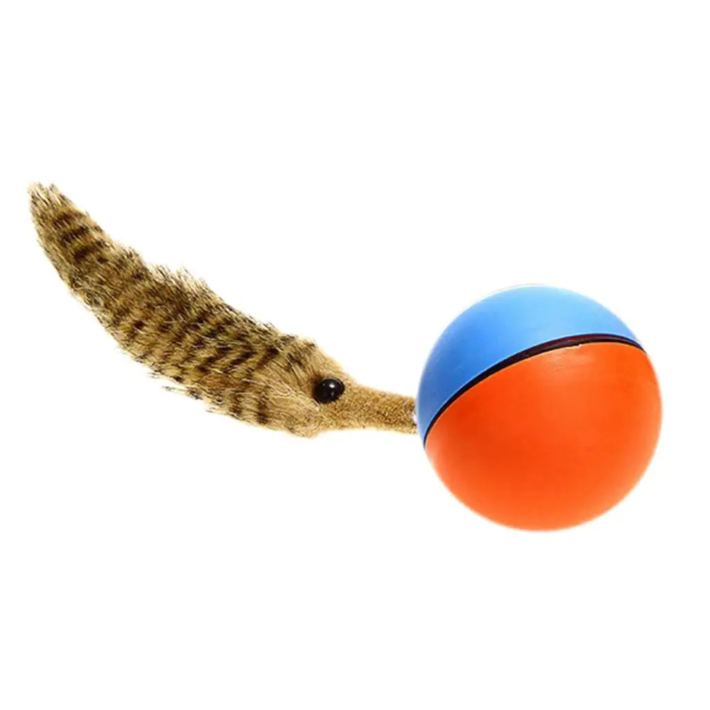 5-6pack Fun Weasel Rolling Motor Ball Pet Dog Cat Chaser Jumping Moving