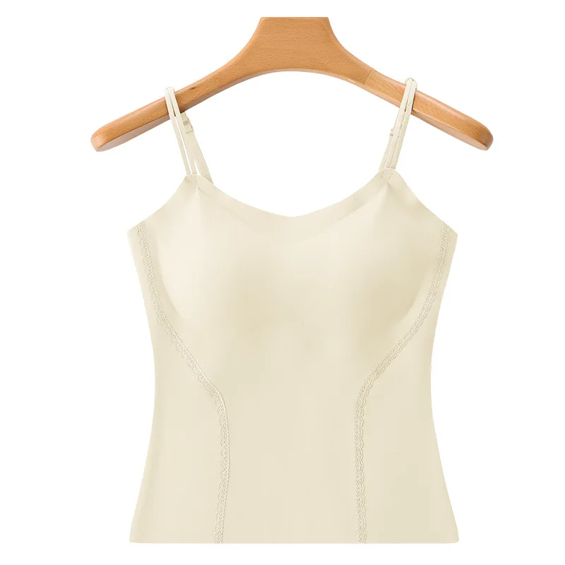 Sl Strapl Vest Donna Estate Sle Pettorina fissa Capispalla dimagrante ad alta elasticità Ible Design semplice