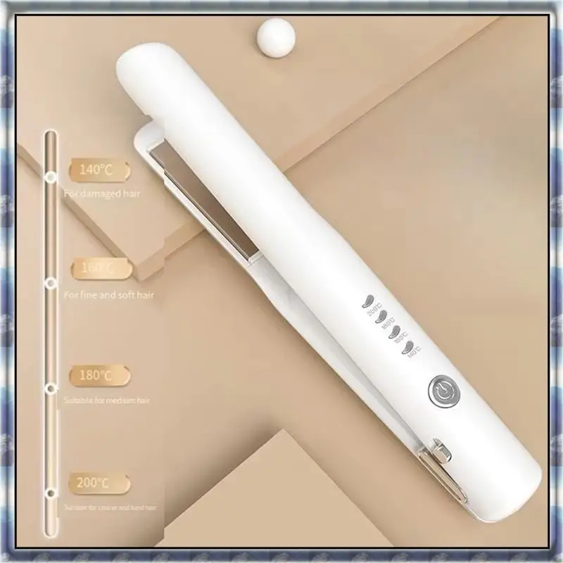 A06I Pelurus & Pengeriting Rambut Mini Pelurus & Pengeriting Rambut Mini Penata Rambut Fungsi Ganda