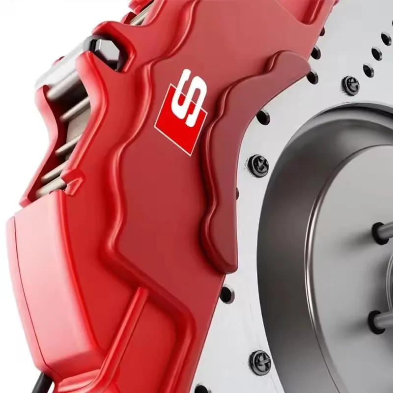 Car Brake Caliper Sticker Heat Resistant Decals Audi sport Sticker For Quattro For Audi S3 S4 S5 S6 S7 S8 RS3 RS4 RS5 RS6 RS7 RS