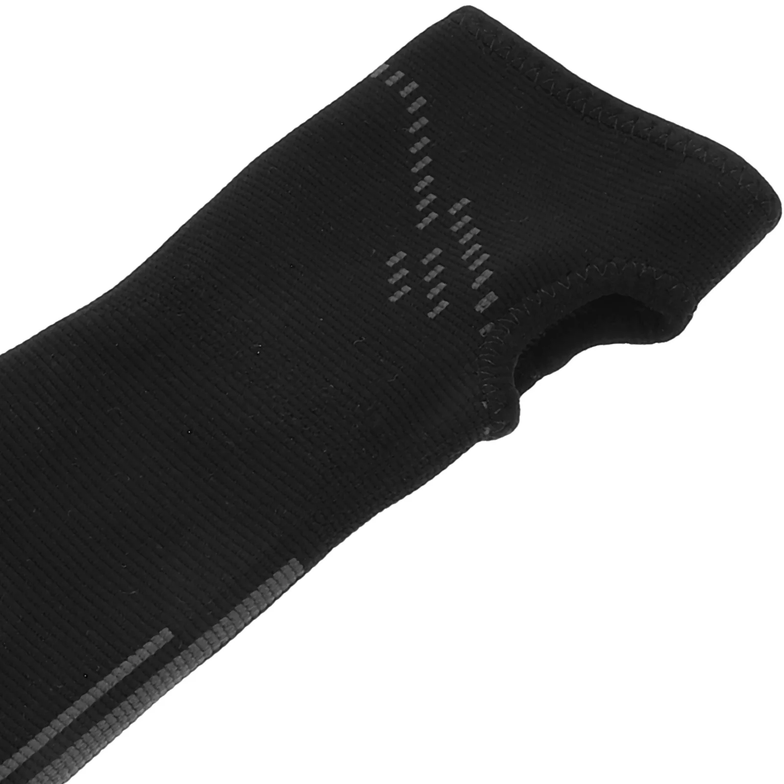 1 Pair Long Volleyball Arm Sleeves Black For Youth Students Extended Forearm Wrist Protection Breathable Polyester Team Sports