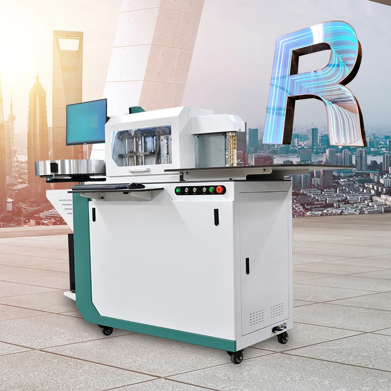 Aluminum Profile 3d Letters Making Machine Led Neon Sign Letter Automatic Channel Letter Bender Machine