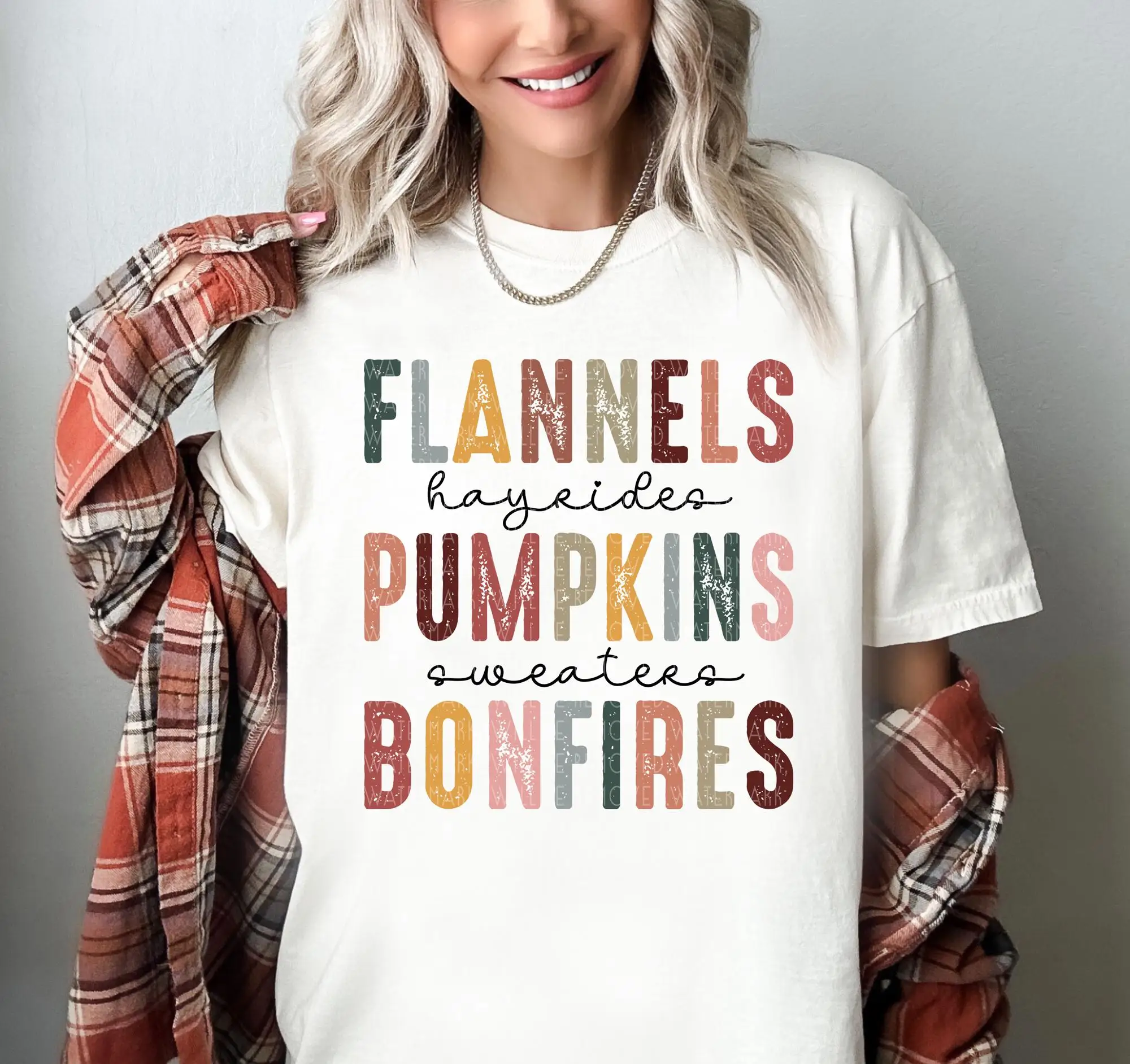 Fall Vibes T Shirt Flannels Hayrides Pumpkins Bonfires Sweaters Pumpkin Spice Season Autumn Sweater Thanksgiving