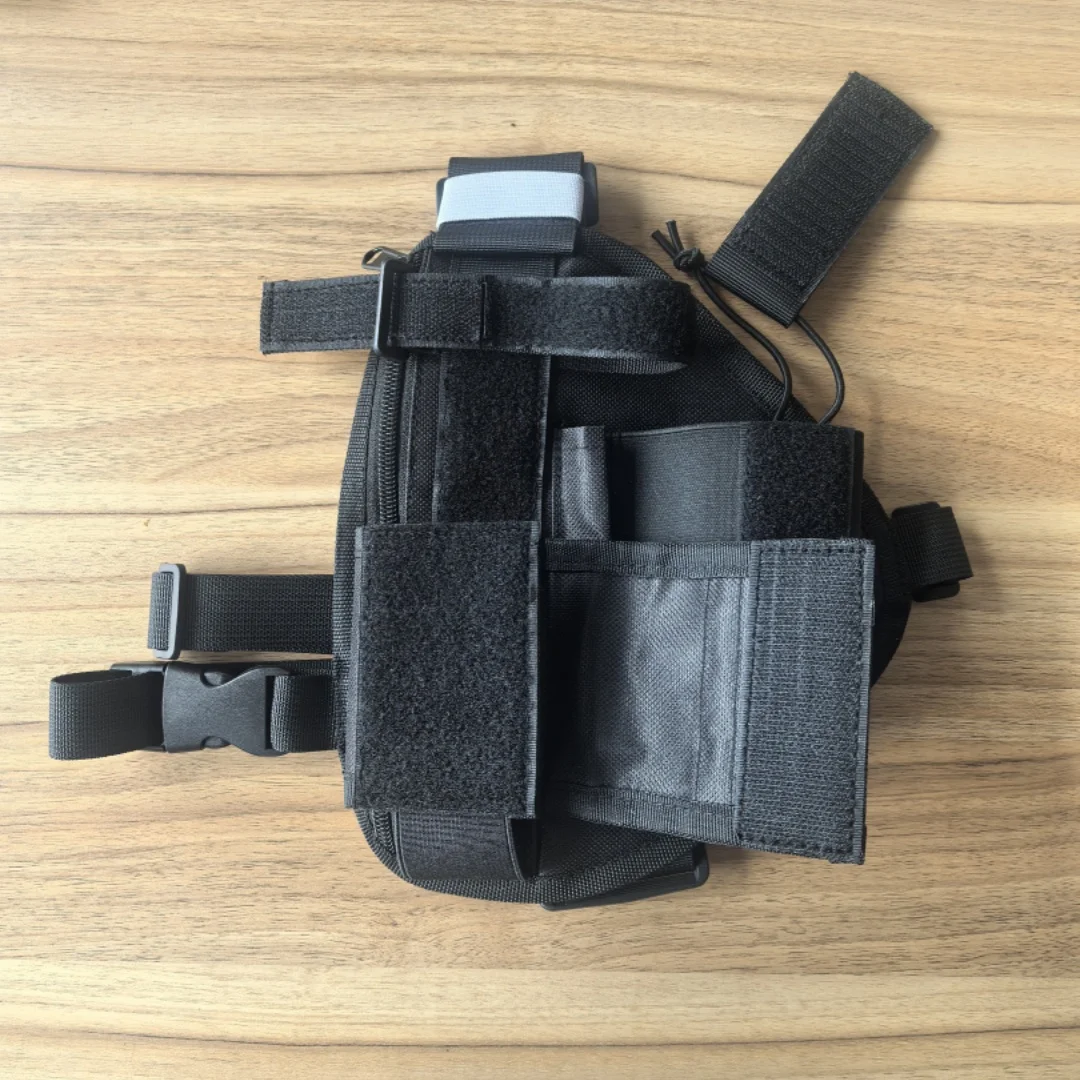 New multi-functional tactical chest bag adjustable radio triangle chest bag outdoor intercom bag