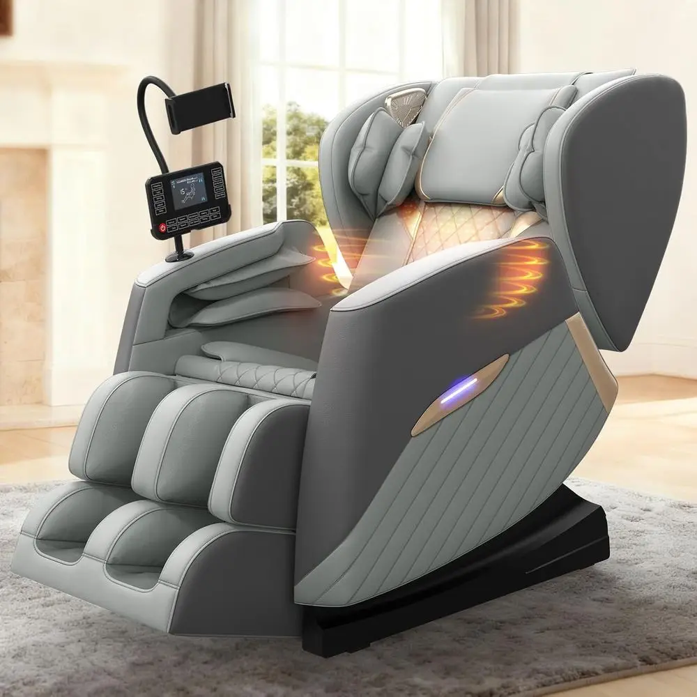 

Full Body Zero Gravity Massage Chair with 16 Rollers, Auto Programs, Foot and Calf Massage, Recliner with Heating, Touch Screen