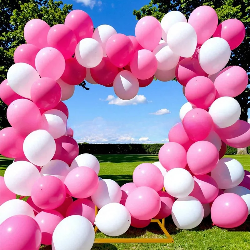 Metal Heart Arch Gate Wedding Celebration Props Lawn Flower Stand Metal Craft Creative Short Sleeve Women's T-shirt