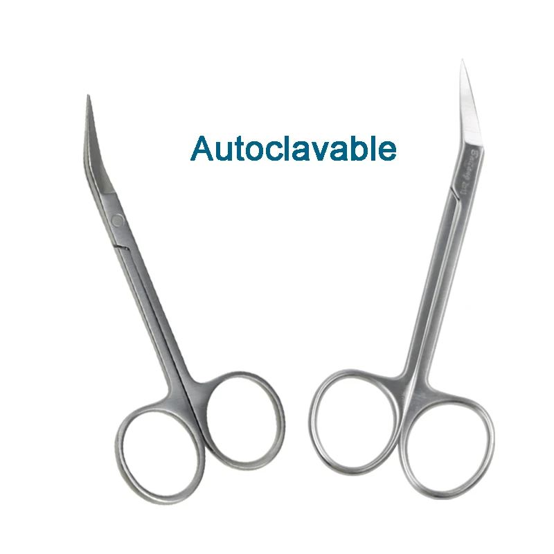 Stainless Steel Wow Mouth Scissors Bird's Beak Scissors Surgical Scissors Autoclavable Surgical Tools