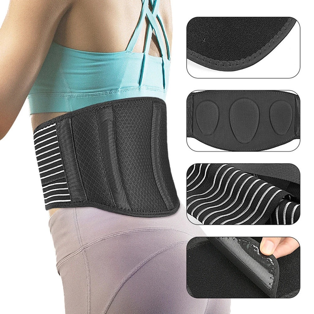 Waist Brace for Lower Back Pain, Lumbar Support Belt, Back Support Brace Belt for Lifting At Work, Scoliosis Pain Relief Brace