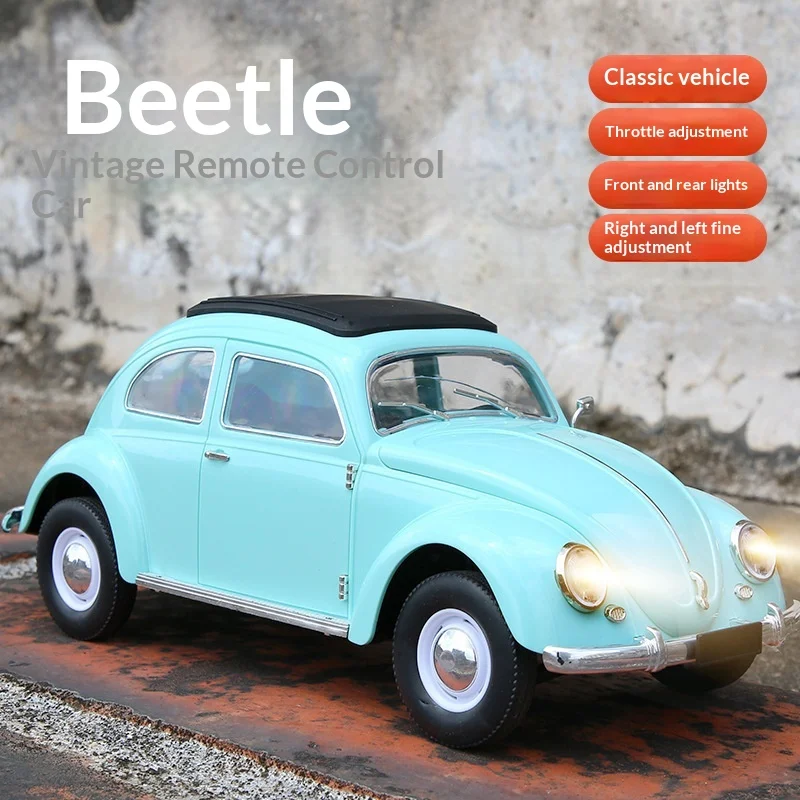 

Wanpilong Remote Control Car D62 1 16 Retro Classic Beetle Mini Electric Drift Vehicle With Front Rear Lights For Hobbyists