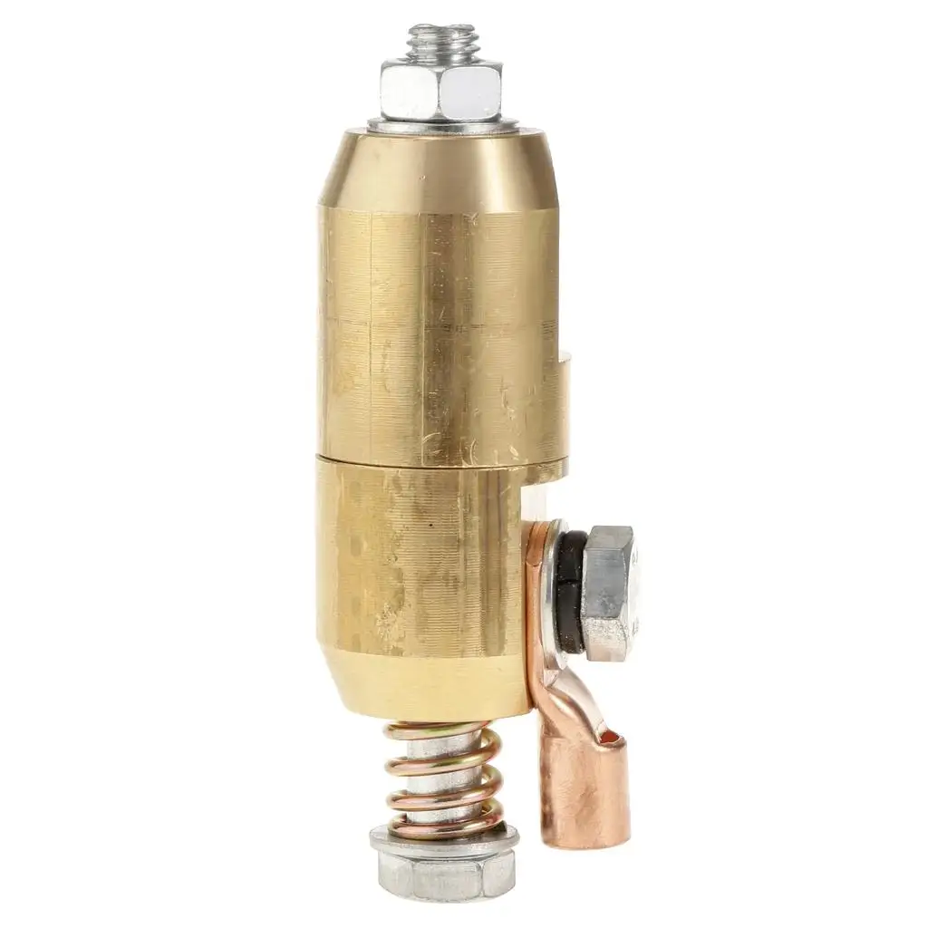 

Латунный зажим для сварочного кабеля с поворотом на 360 градусов для тяжелых дуговых работ