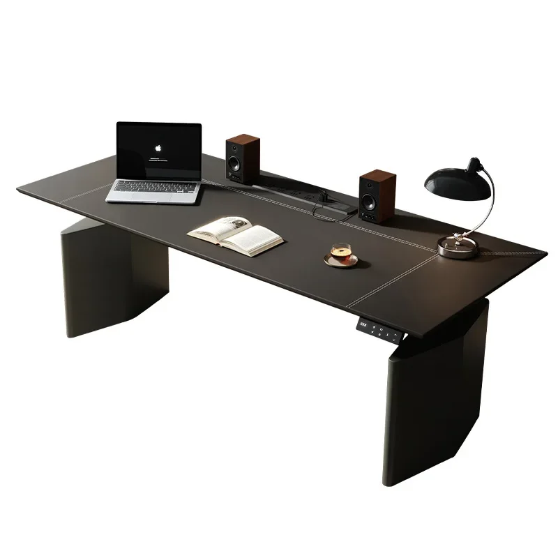 

Simple electric lifting table computer table household desktop standing household solid wood desk desk e-sports table
