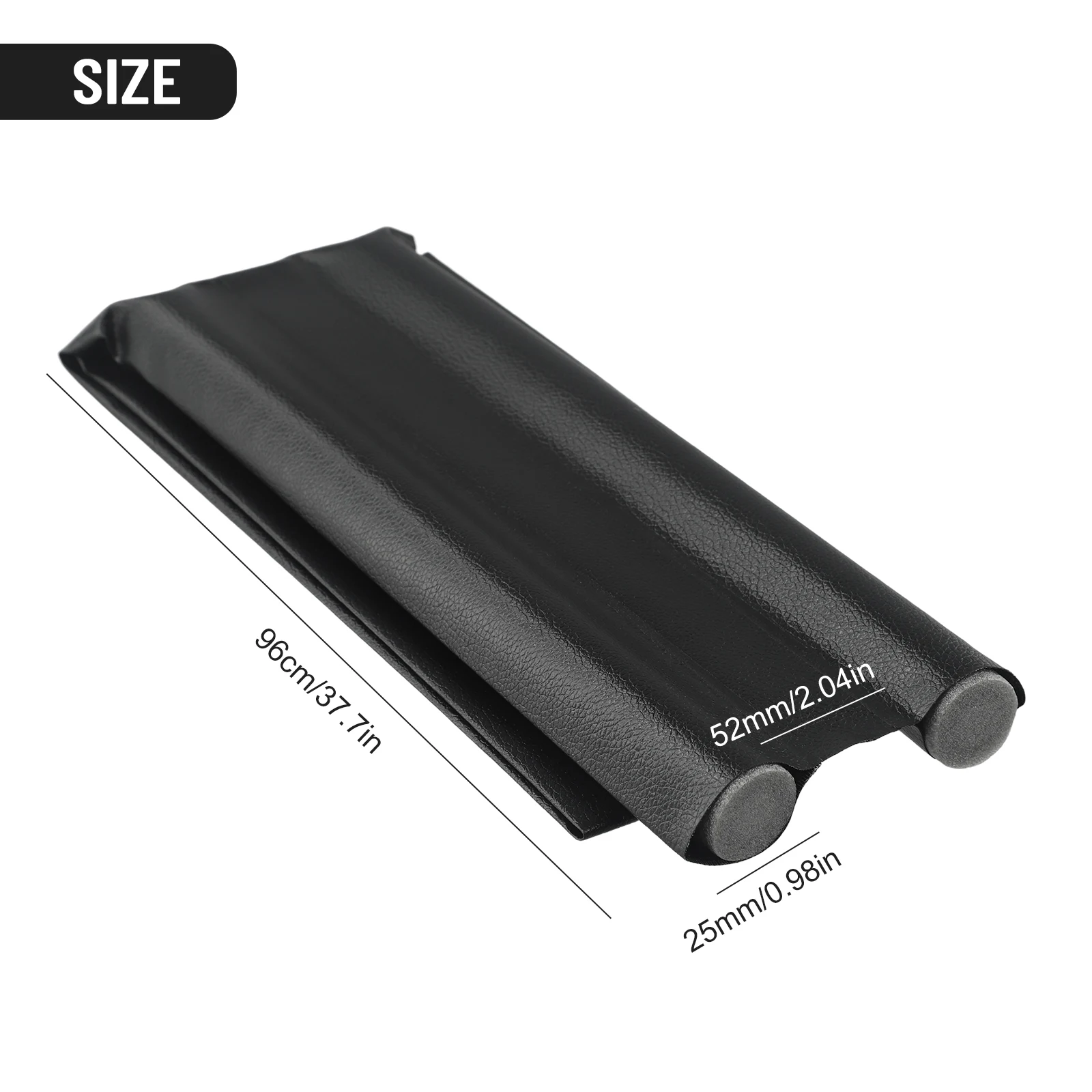 Tira de sellado de puerta de cuero, accesorios de sellado de 96cm/38 pulgadas, tapón, tira de dormitorio, espuma EPE + excluidor de cuero para mantener el calor