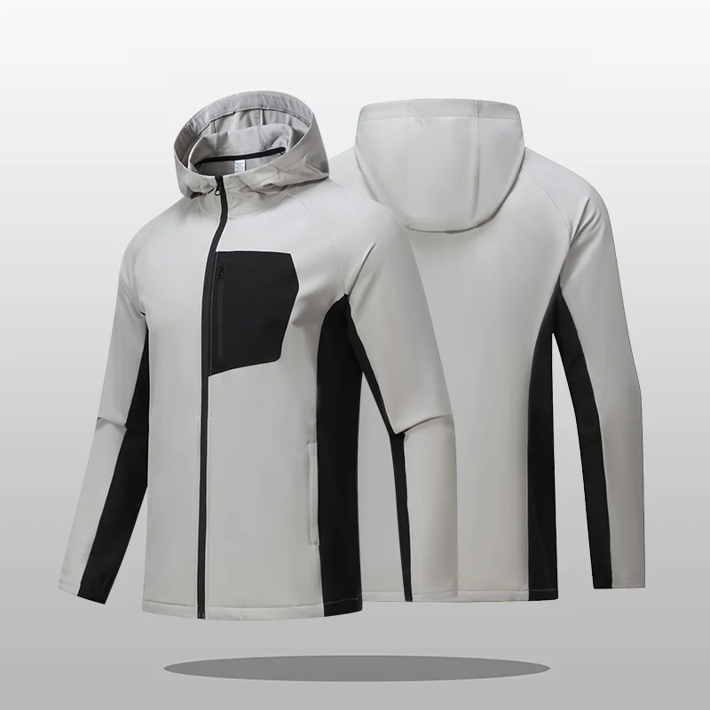 Autumn And Winter Outdoor Sports Vertical Collar Fleece Jacket Full Zip Polar Stand Collar Coat Warm Outdoor Ultralight Camping