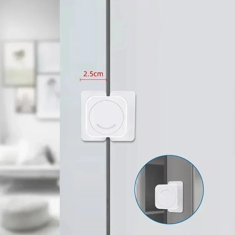 Baby Safety Lock Multifunctional Anti Open Cabinet Buckle Children Refrigerator Cabinet Door Lock Kids Home Security Protection